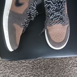 The Air Jordan 1 SE Mid Dark Chocolate